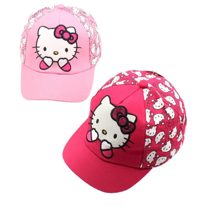 Boné Feminino Infantil Para Meninas de 2-8 anos
