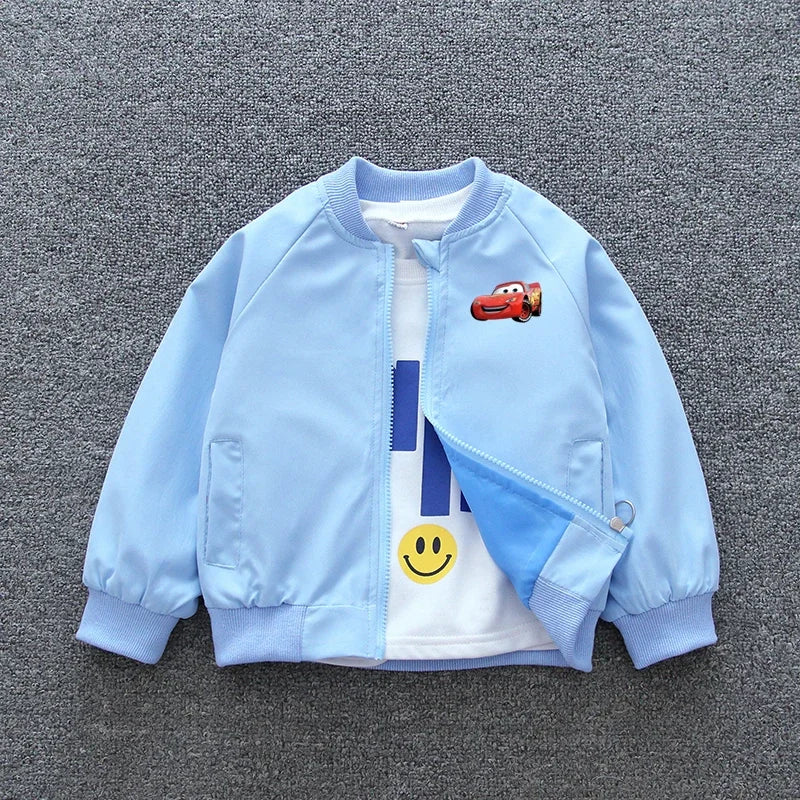 Jaqueta Masculina Infantil Carros Relampago Mcqueen