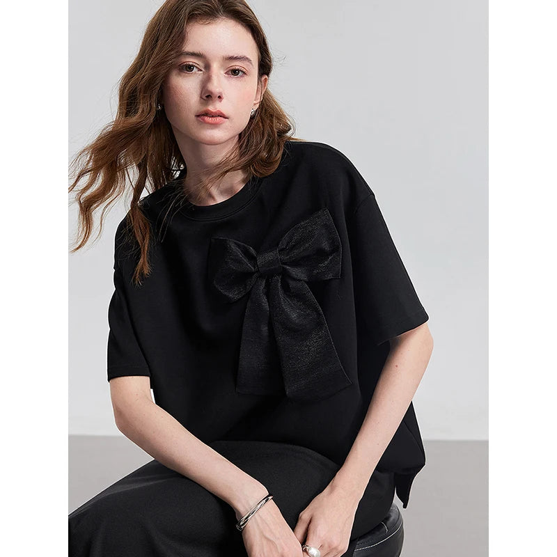Camiseta Feminina com Estampa Borboleta e Alta Elasticidade
