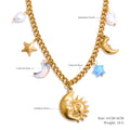 Colar Feminino Gota em Aço Inoxidável 6 YH1371A