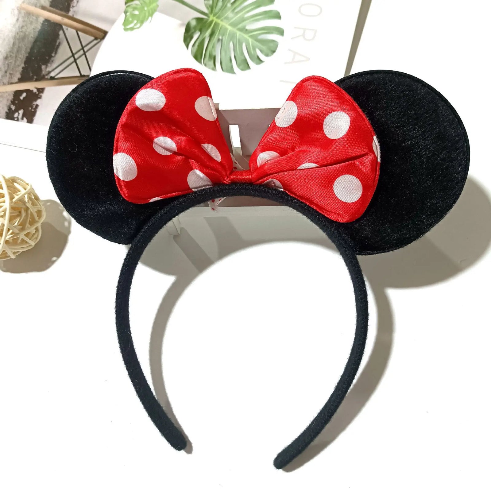 Tiara Minnie Ajustável - Toda as idades