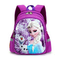 Mochila Escolar Infantil Menina Frozen Roxo