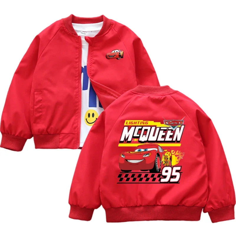 Jaqueta Masculina Infantil Carros Relampago Mcqueen