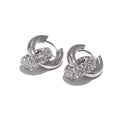 Brinco de Argola Redonda com Zircônia