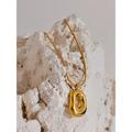 Colar Feminino Gota em Aço 316L 2