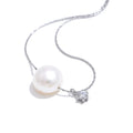 Colar Feminino Gota com Pérola em Aço Inoxidável 11 YH4838A Steel