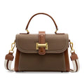 Bolsa feminina pequena de couro legítimo transversal vintage 2025