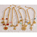 Colar Feminino Gota em Aço Inoxidável 6