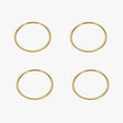 Anel Ultrafino 0,5 mm com Banho Ouro 18K