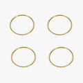 Anel Ultrafino 0,5 mm com Banho Ouro 18K