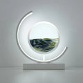 Luminária Home Art Decorativa LED Mountains Branca | Delamantina White Base-Black
