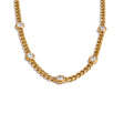 Colar Feminino Gota com Zircônia em Aço 316L