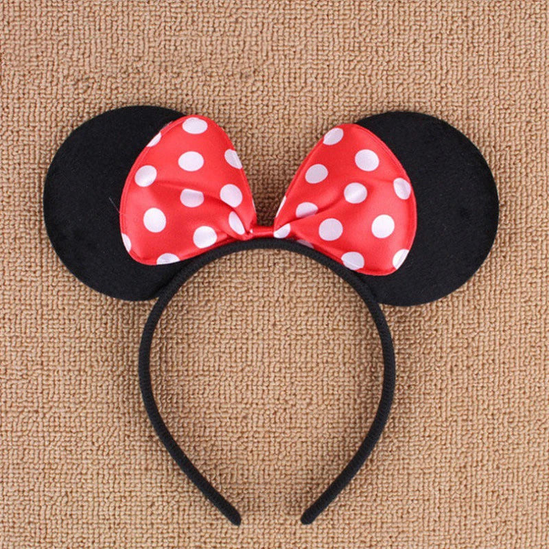 Tiara Minnie Ajustável - Toda as idades