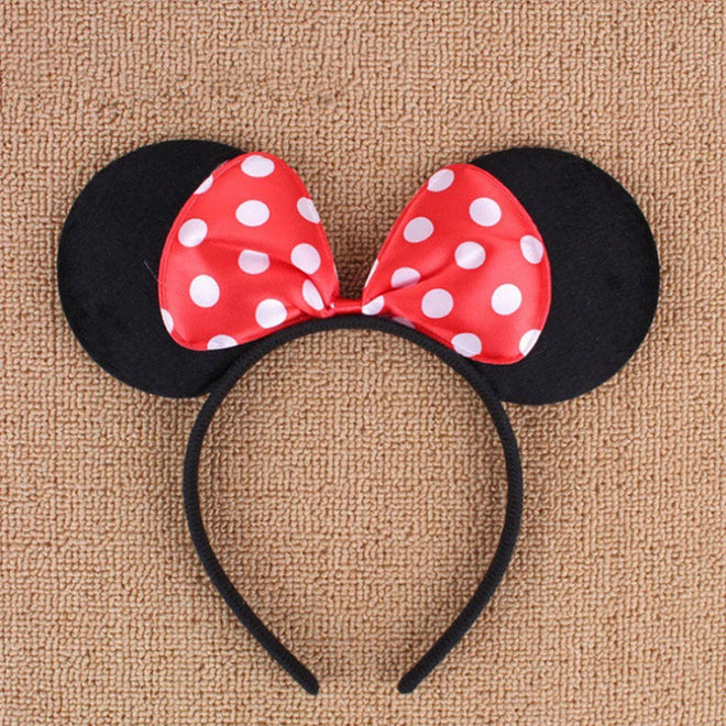 Tiara Minnie Ajustável - Toda as idades