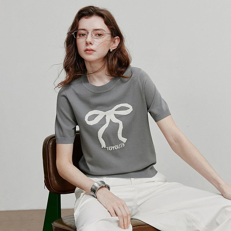 Blusa de Tricô Leve para o Verão