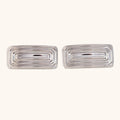 Brinco de Pino Quadrado Polido com Banho Ouro 18K