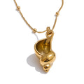 Colar Feminino Gota em Aço Inoxidável 4 Ouro