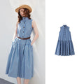 Navy White Stripe