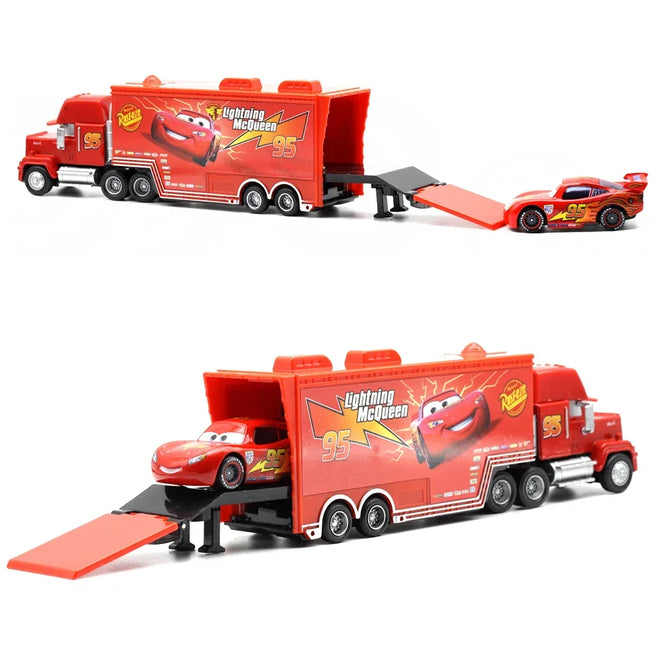 Kit Caminhão e carro - Mcqueen Filme Carros