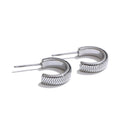 Brinco de Argola C 15 mm em Aço Inoxidável