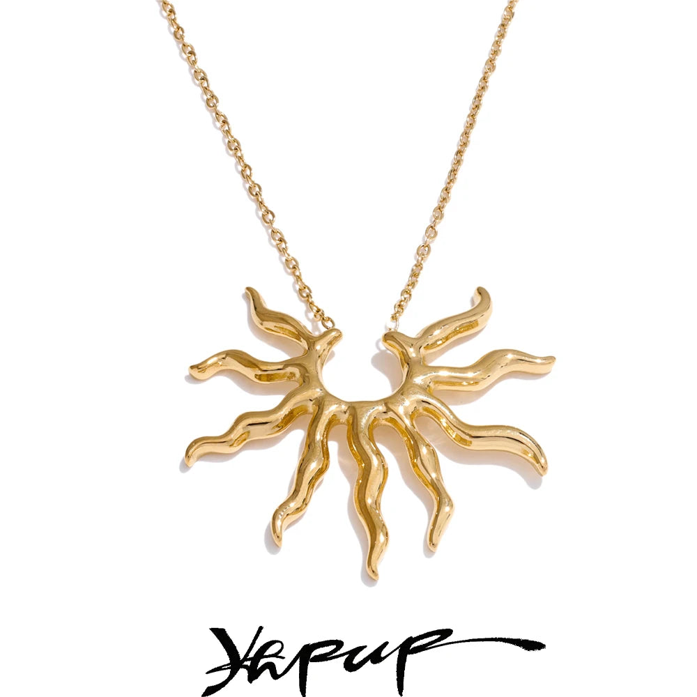 Colar Feminino Gota em Aço Inoxidável 8