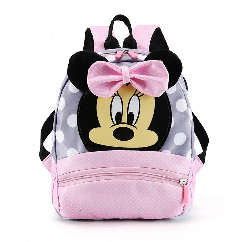 Mini Mochila Minnie Super Fofa Para Meninas Rosa