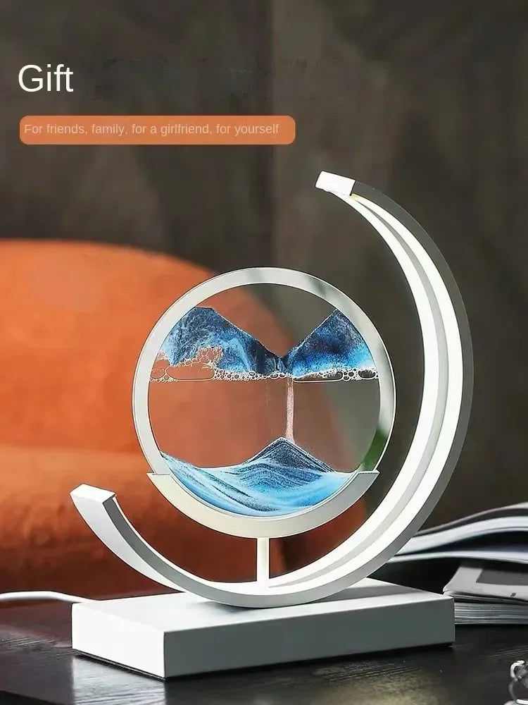 Luminária Home Art Decorativa LED Mountains Branca | Delamantina