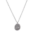 Colar Feminino Redondo em Aço Inoxidável Prata