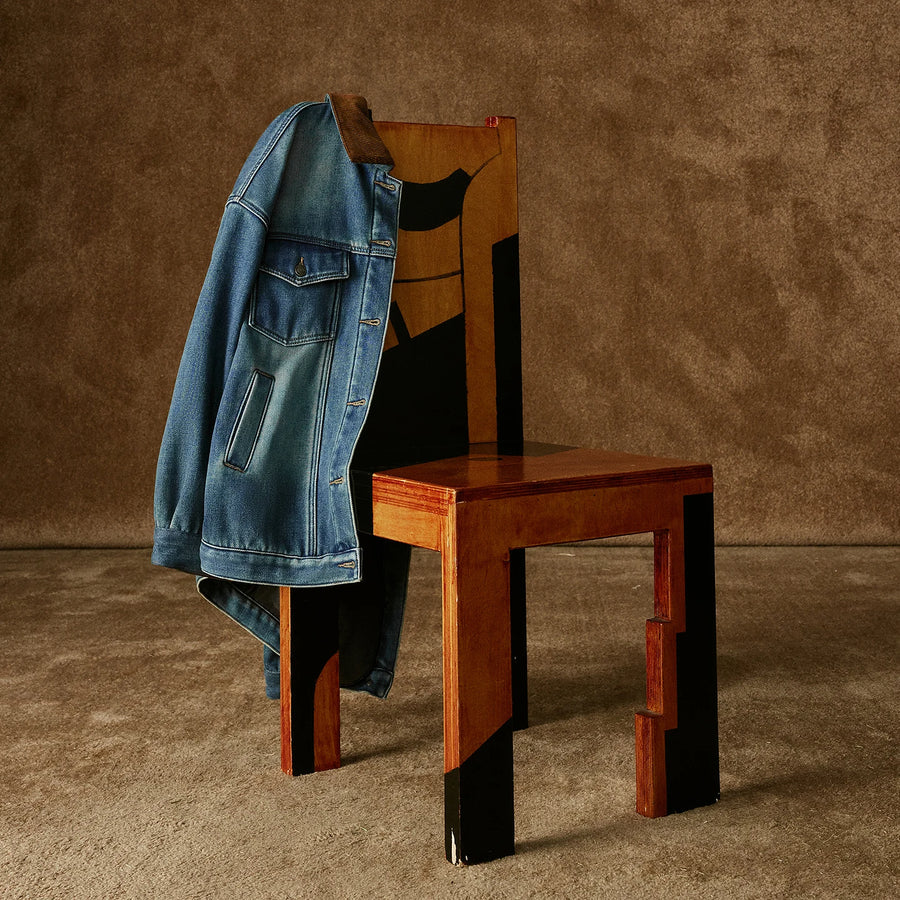 Jaqueta Jeans Feminina Forrada com Fleece e Gola Lapela