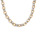 Yhpup Stainless Steel Metal Handmade Chain Statement Necklace Bracelet 2026 PVD Plated Waterproof Popular Statement Jewelry YH2797A Necklace