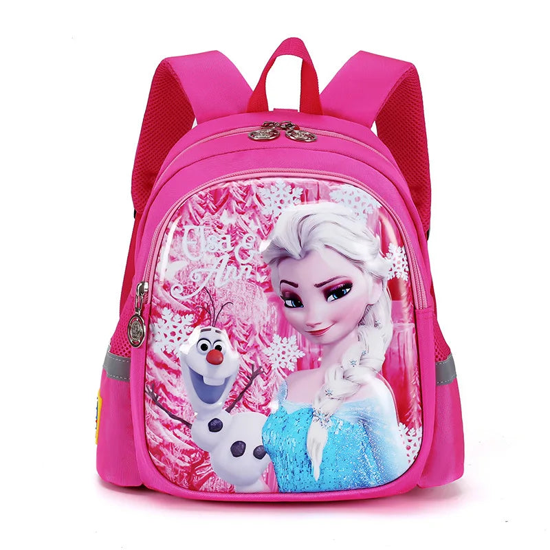 Mochila Escolar Infantil Menina Frozen Chock Rosa