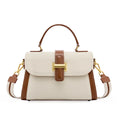 Bolsa feminina pequena de couro legítimo transversal vintage 2025