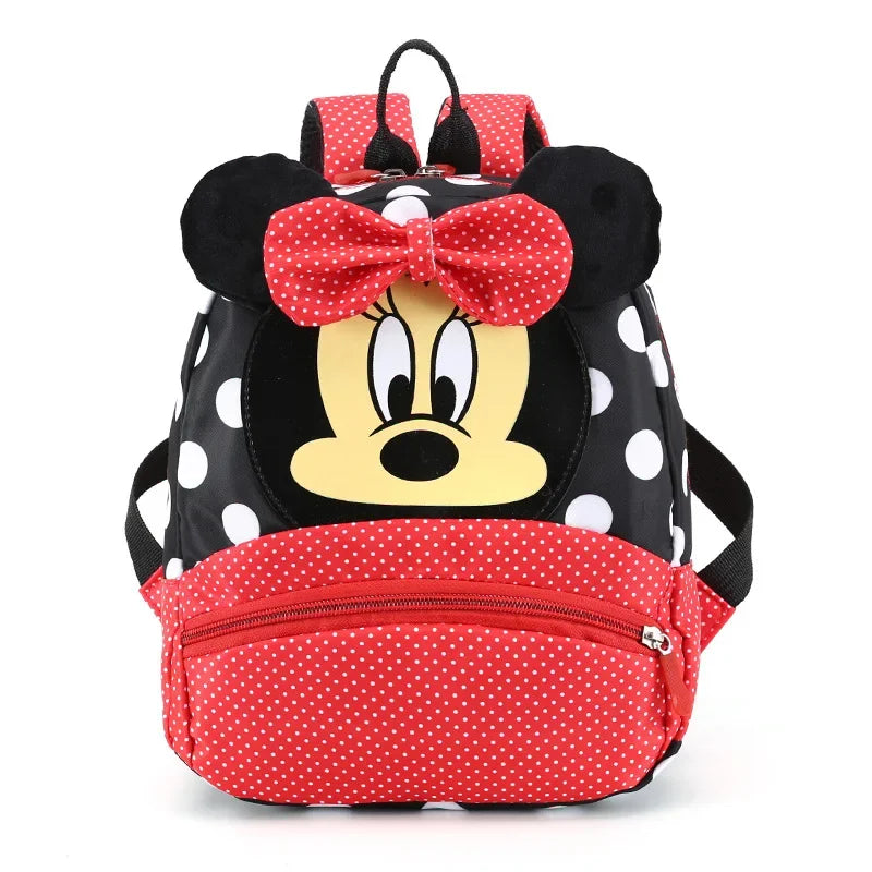 Mini Mochila Minnie Super Fofa Para Meninas Vermelho