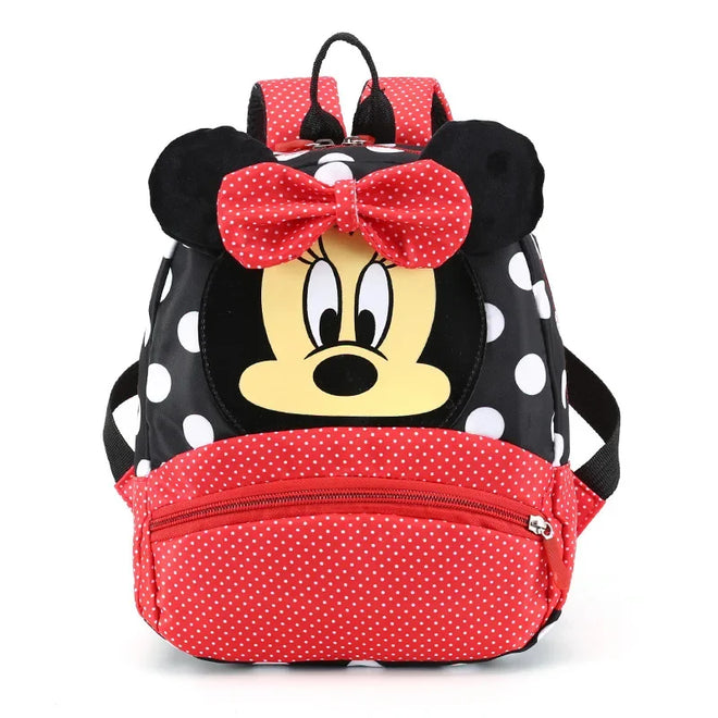 Mini Mochila Minnie Super Fofa Para Meninas Vermelho