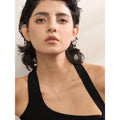 Colar Feminino Gota com Zircônia em Aço Inoxidável 2