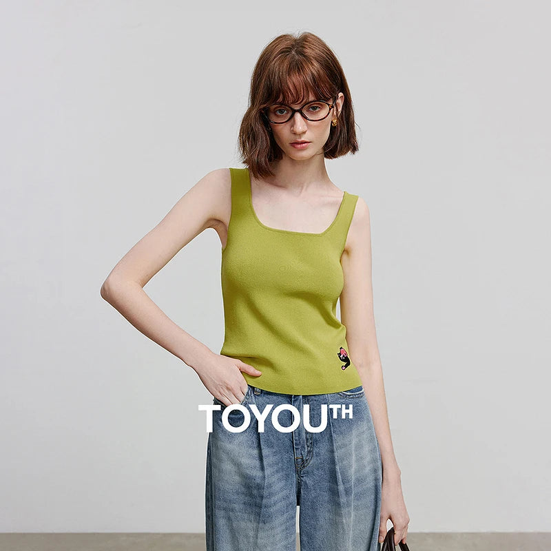Blusa de Tricô Manga Curta Feminina