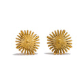 Yhpup 316L Stainless Steel Small Flower Daily Stud Earrings for Women Waterproof Metal Versatile Attractive Jewelry Gift
