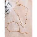 Colar Feminino Gota em Aço Inoxidável 3