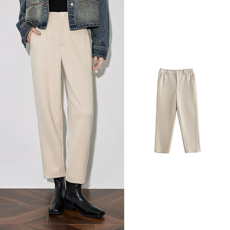 Calça Jogger Feminina Cropped com Cós Elástico