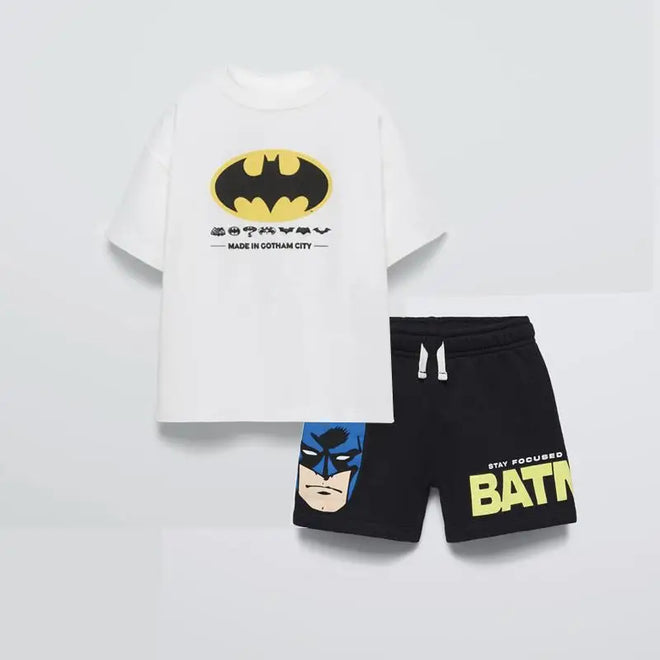 Conjunto Casual Menino Infantil Batman 7 Anos