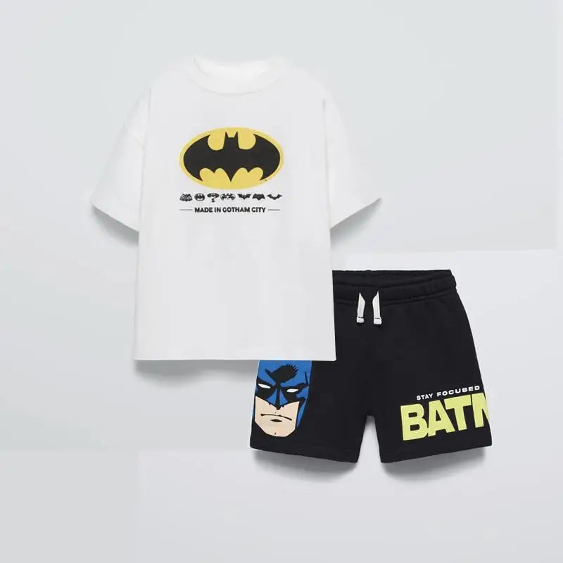 Conjunto Casual Menino Infantil Batman 7 Anos
