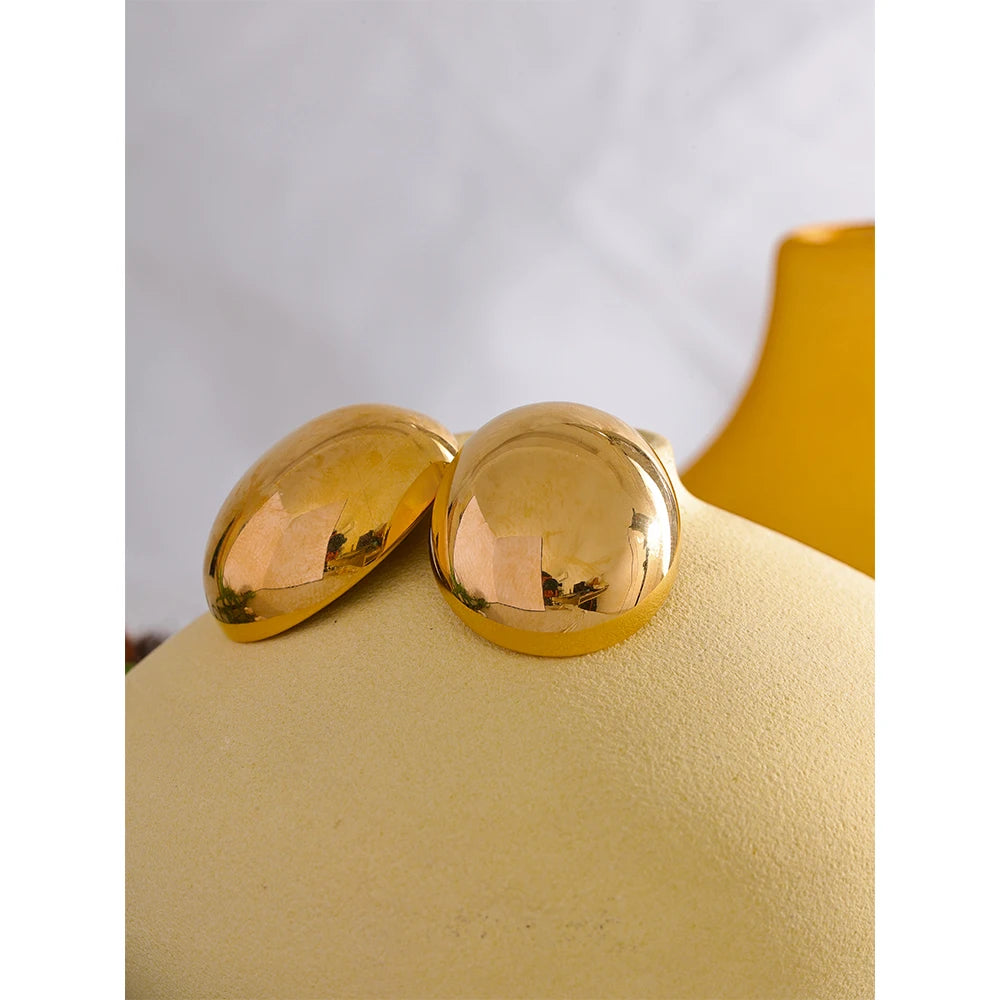 Brinco Oval Maxi