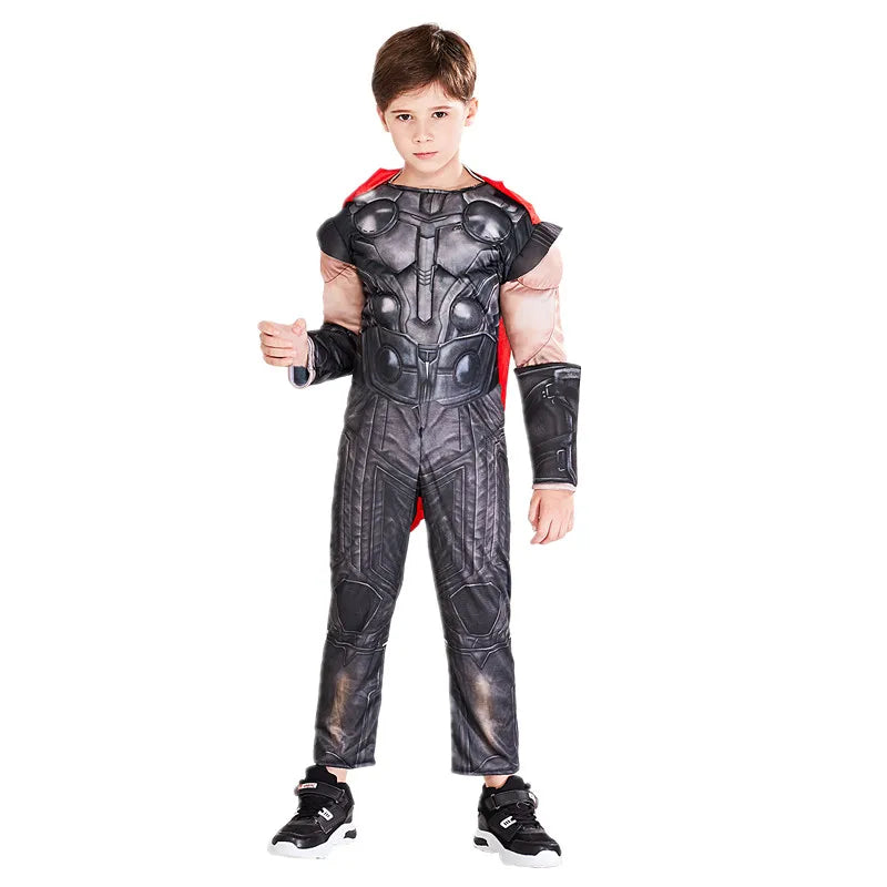 Kit Infantil completo Fantasia mais acessórios do Thor Filmes Vingadores
