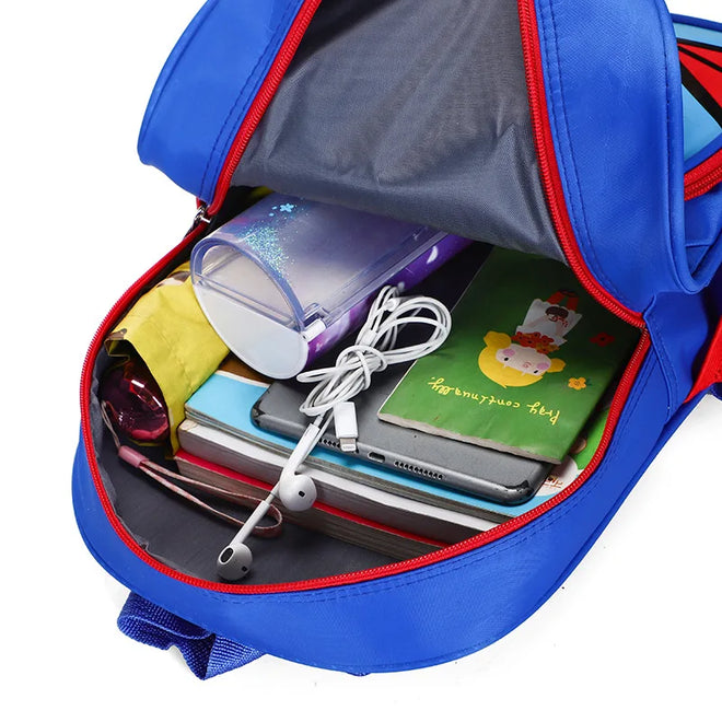 Mochila Homem Aranha Resistente Para crianças de 4-13 anos
