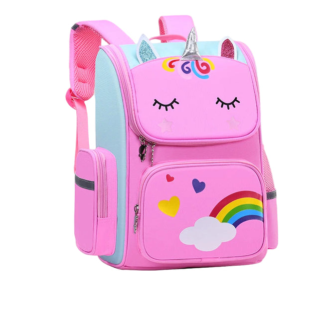 Mochila Escolar Infantil Unicornio My Little Pony para meninas de 2-12 anos Rosa