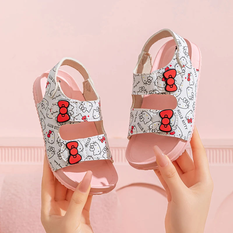 Sandália Infantil Feminina Hello Kitty