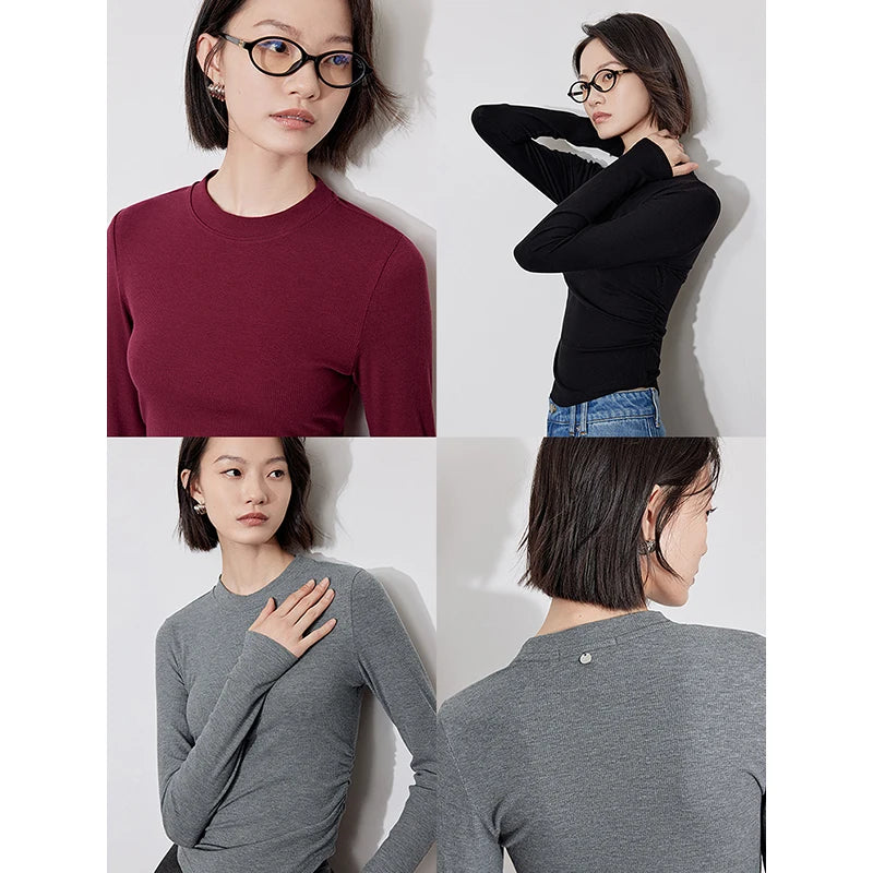 Blusa Feminina Térmica Slim Manga Longa