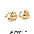 Brinco Ear Cuff Coração Ajustável