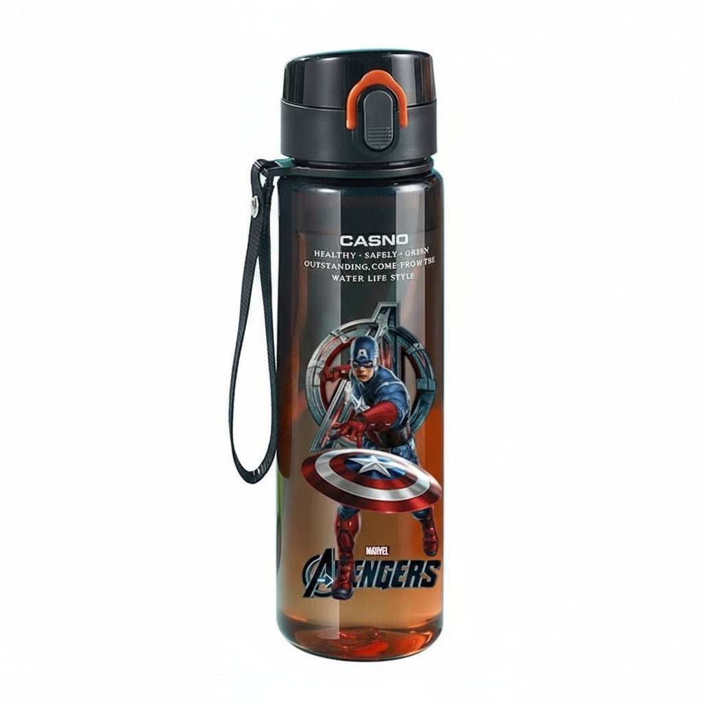 Garrafa De Água 560ml Personalizada Vingadores captain america