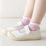 Kit com 5 pares de meias para meninas My little Poney tamanhos de 1- 12 anos